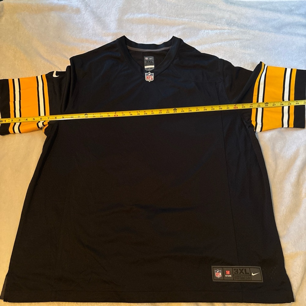 Nike NFL On field Steelers Blank  Black Jersey Men’s 3Xl NWOT